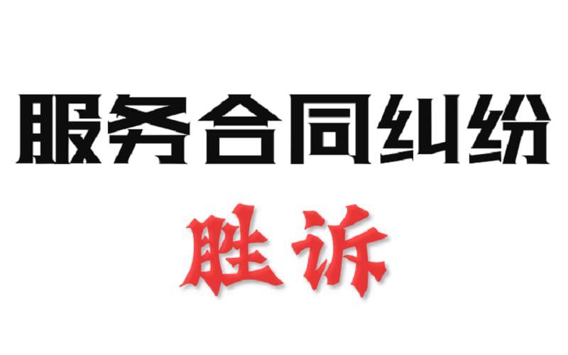 封面 - 服务合同纠纷 - 副本.jpg